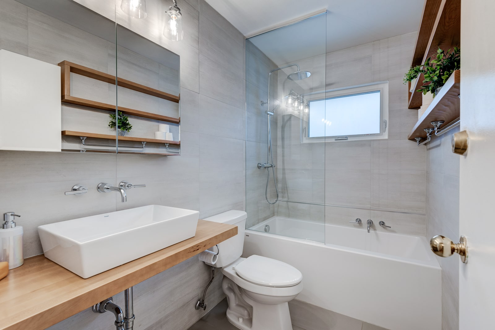 Bathroom renovation in Calgary